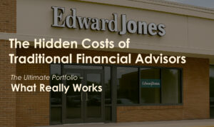 strip mall financial advisor office representing traditional financial advisory model