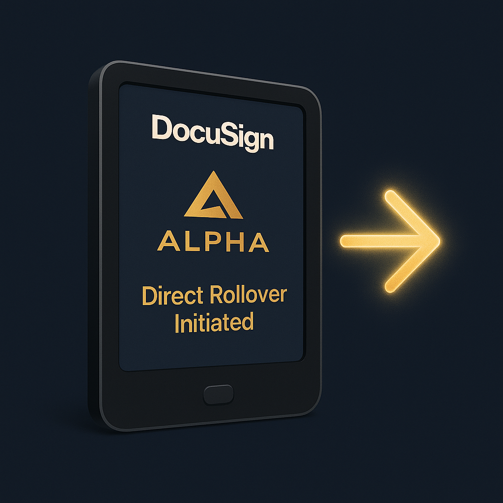 Secure portfolio review by Alpha Financial – bank-grade encryption for $500K+ transfers